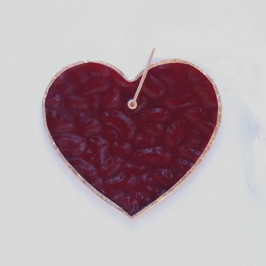 When a Cardinal Sings Memorial Heart - Made in the USA