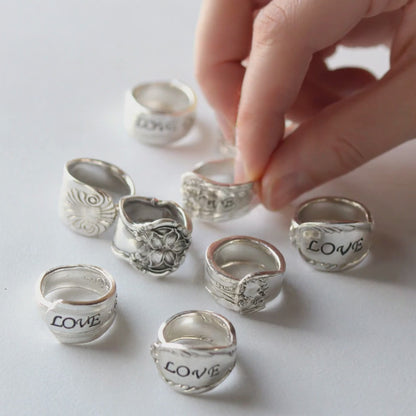 Vintage Spoon Rings