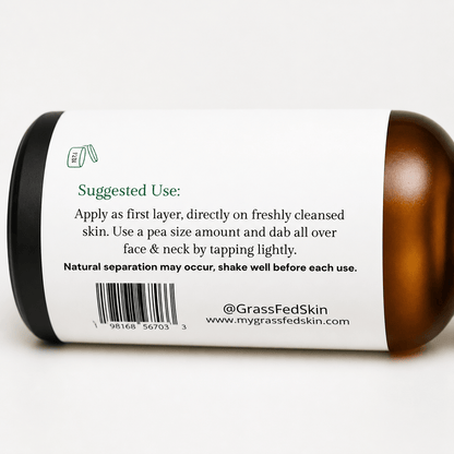 Grass Fed Skin Tallow Primal Radiance Serum