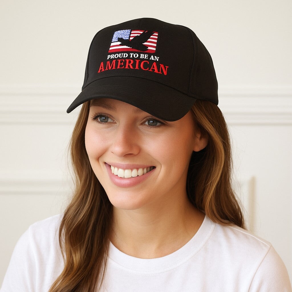 Proud to be an American Hat - Made in the USA