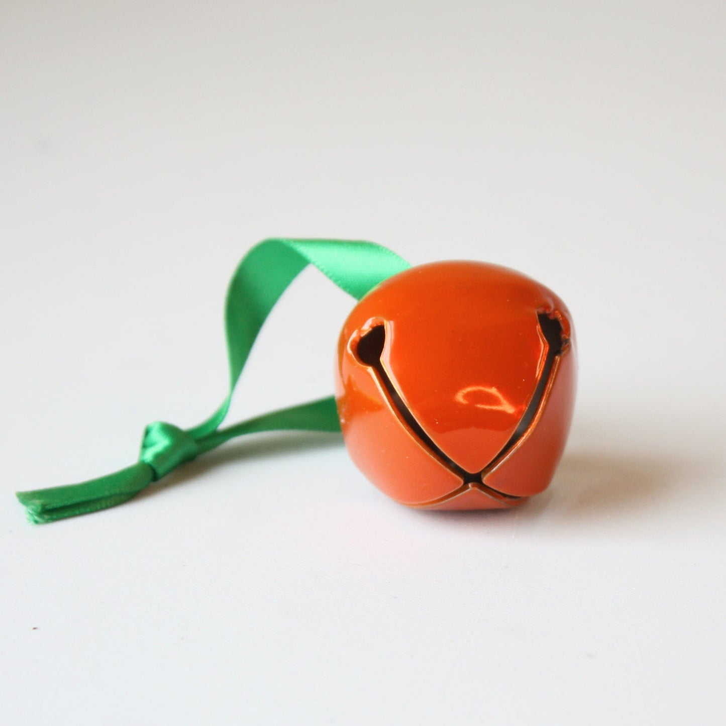 Pumpkin Sleigh Bell Ornaments - Made in the USA