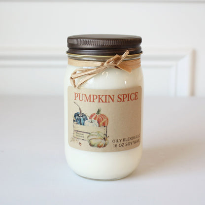 Pumpkin Spice Soy Candle