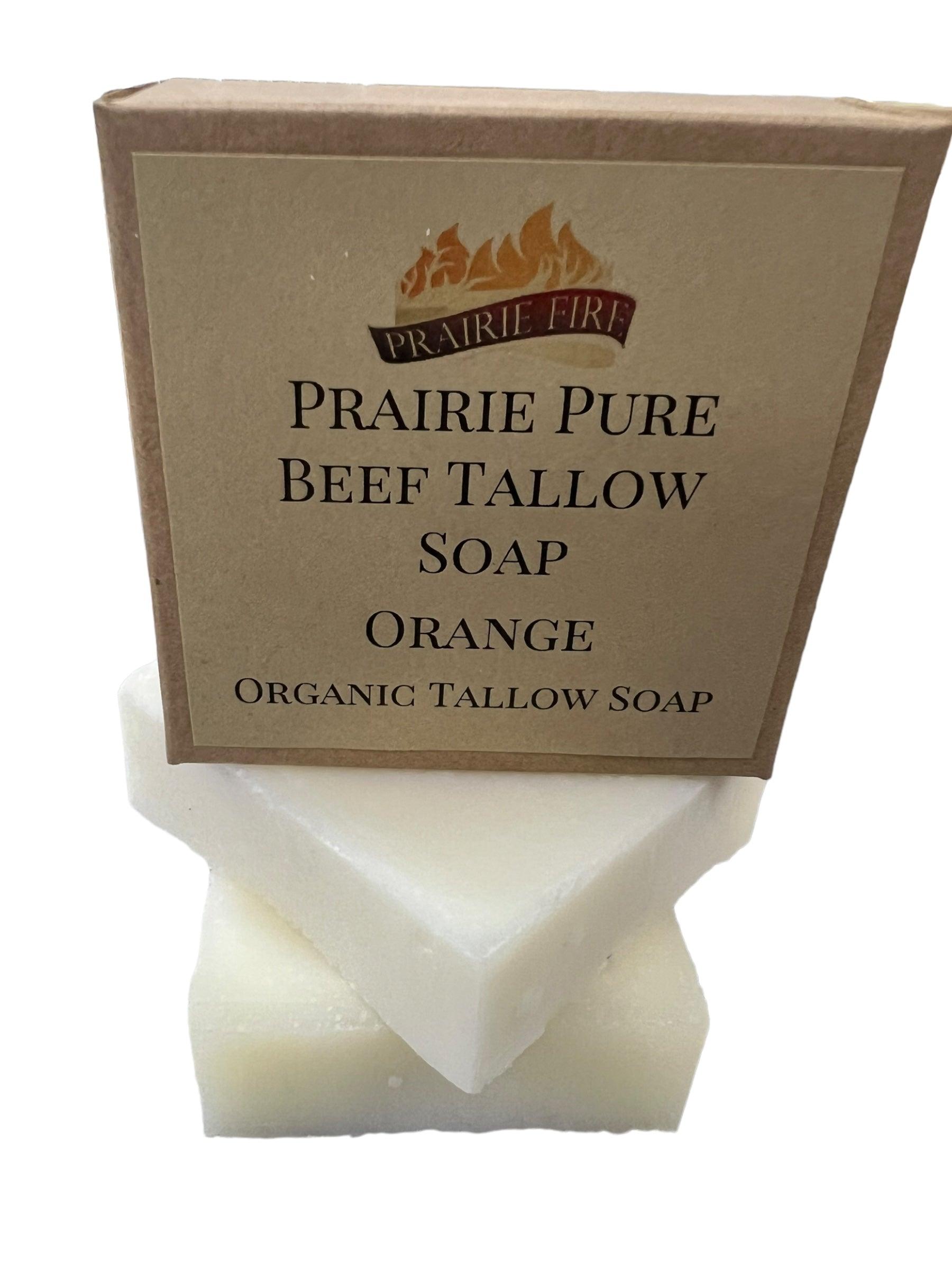 Grass Fed Beef Tallow Soap Bar (3 Pack) - Made in the USA