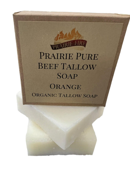 Grass Fed Beef Tallow Soap Bar (3 Pack) - Made in the USA