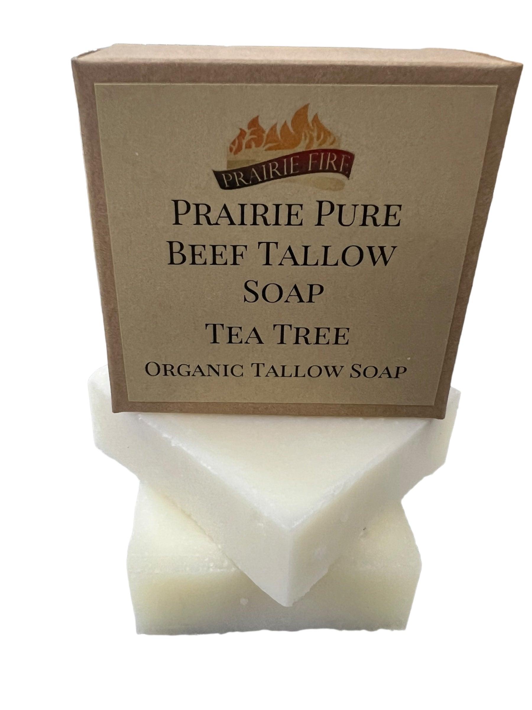 Grass Fed Beef Tallow Soap Bar (3 Pack) - Made in the USA