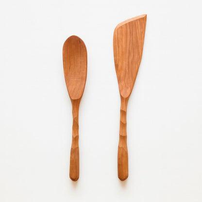 Handmade Wood Heavy Chef Spoon - Made in the USA