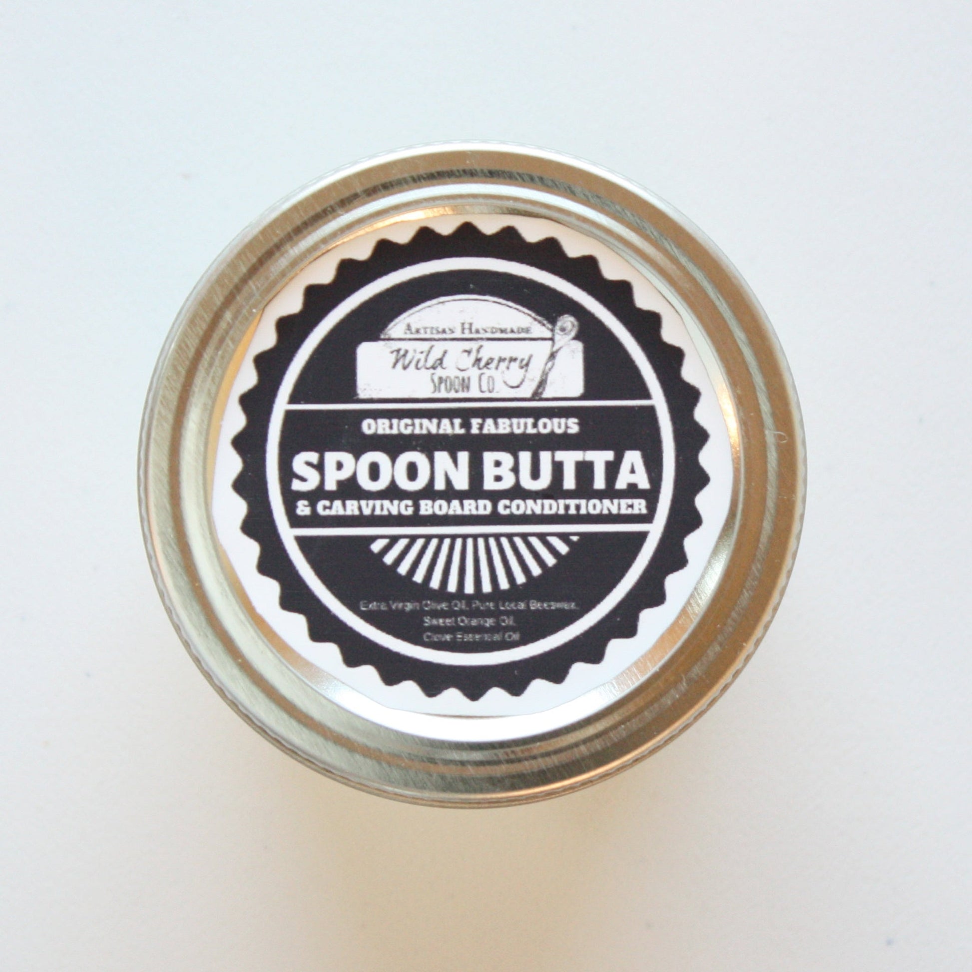 Spoon Butta - Wood Utensil and Cutting Board Conditioner - Made in the USA