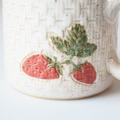 Strawberry Ceramic Mug - Made in the USA