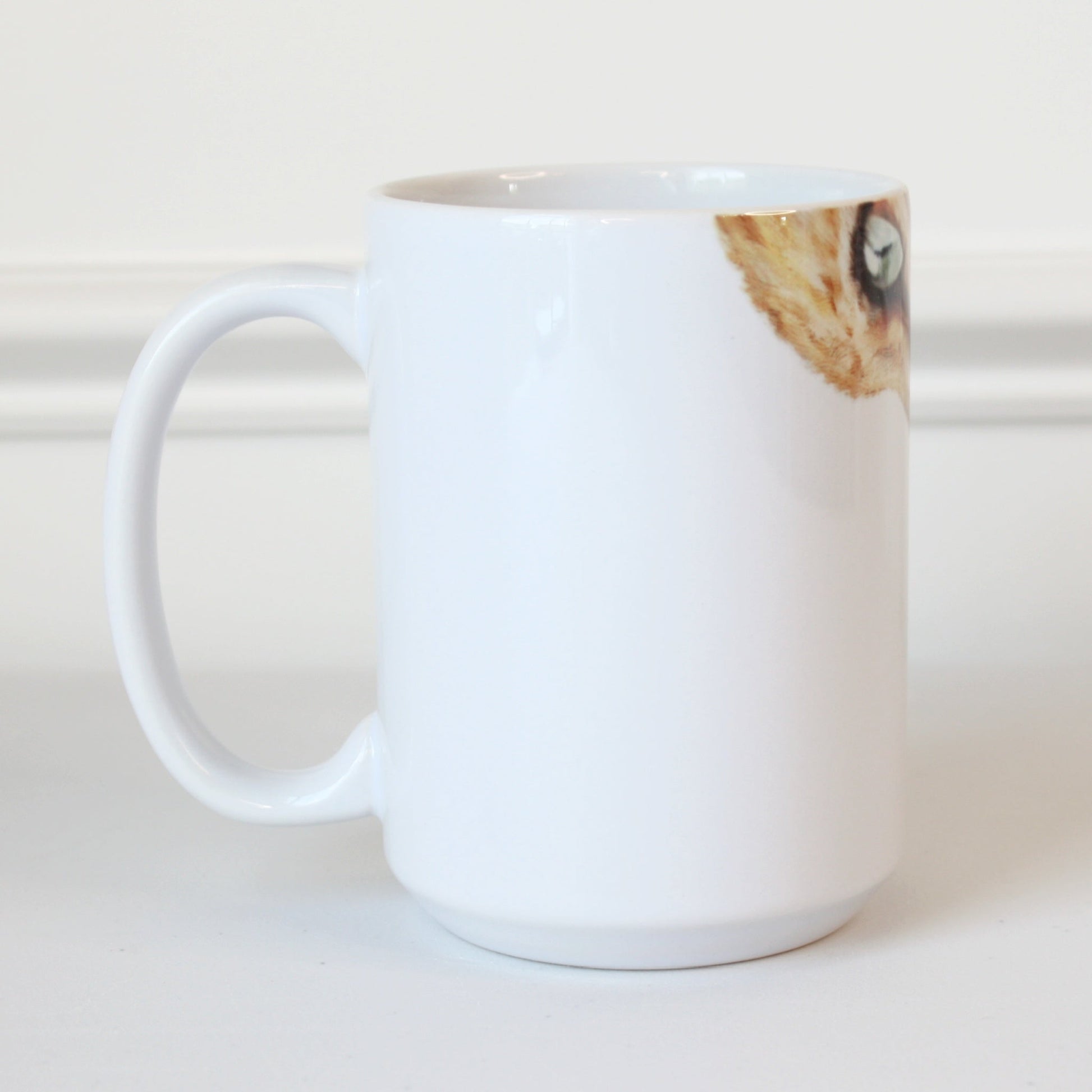 Tan Cat Snout Mug - Made in the USA