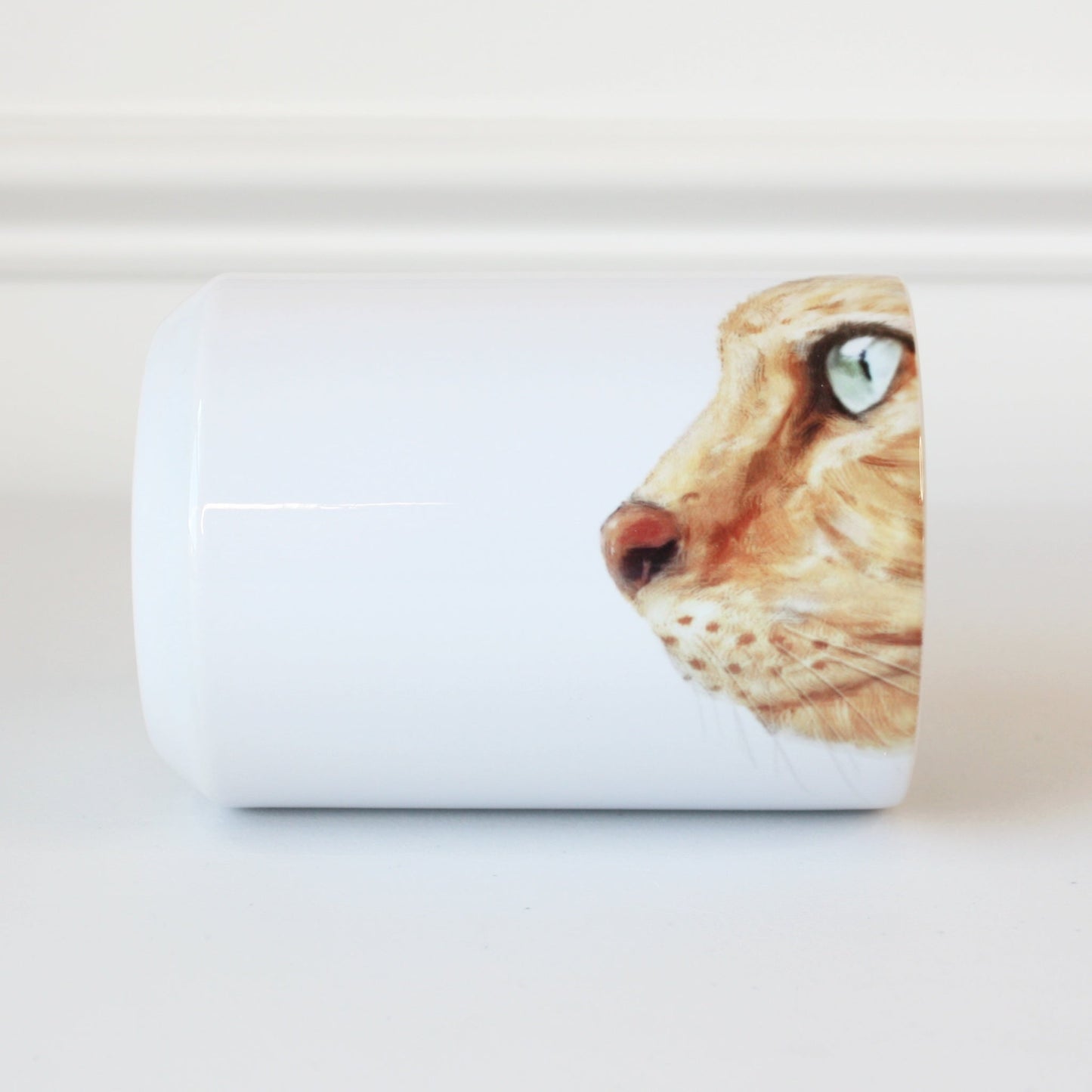 Tan Cat Snout Mug - Made in the USA