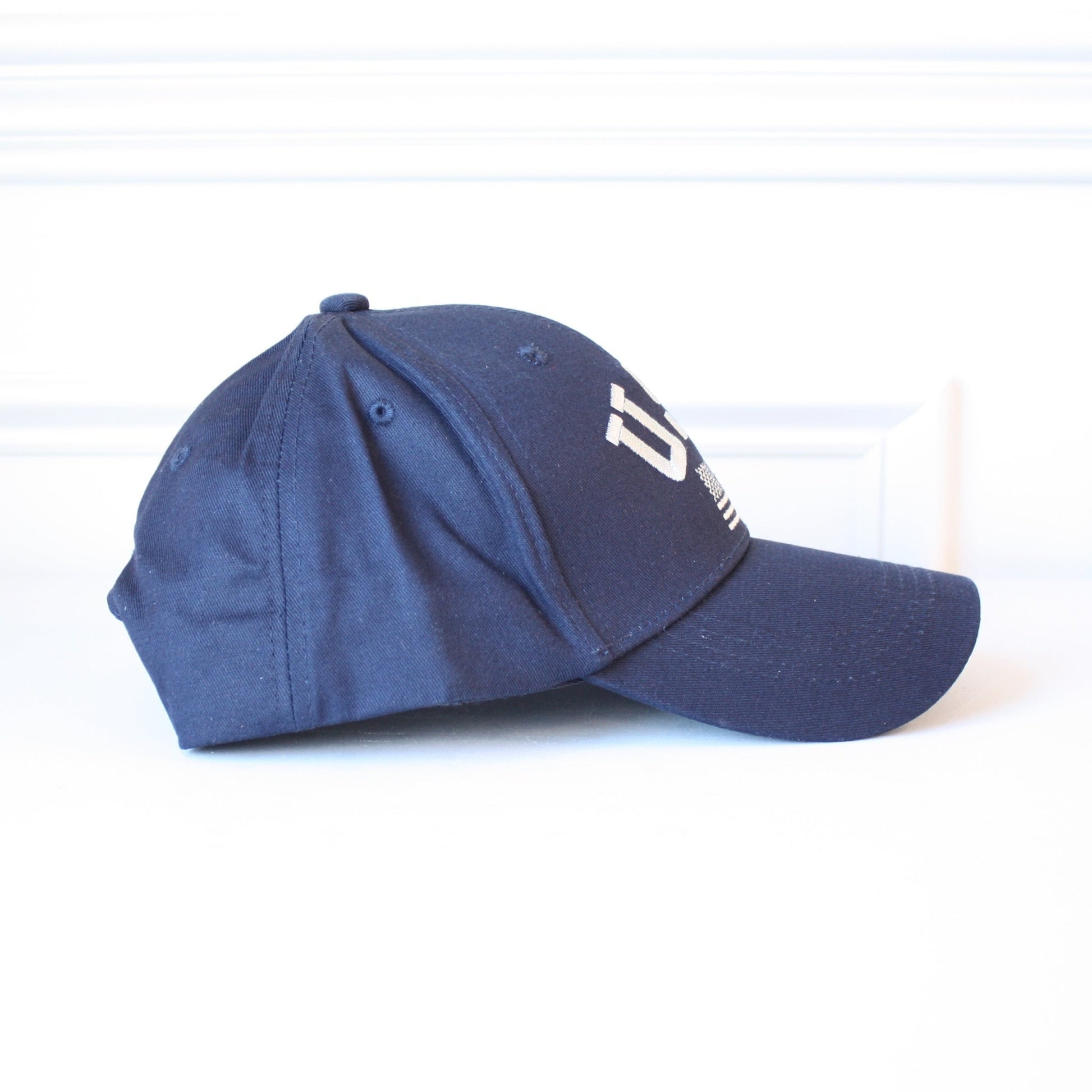 USA Flag Hat in Navy - Made in the USA