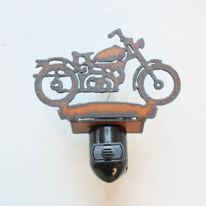 Vintage Motorcycle Night Light - Made in the USA