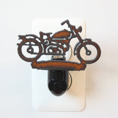 Vintage Motorcycle Night Light - Made in the USA