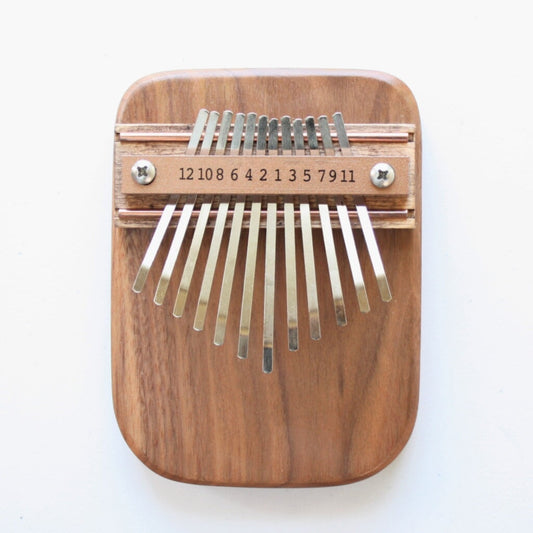 Kalimba - Walnut Thumb Piano - 12 Key - Made in the USA