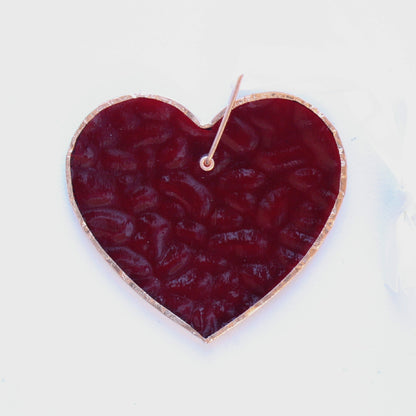 When a Cardinal Sings Memorial Heart - Made in the USA