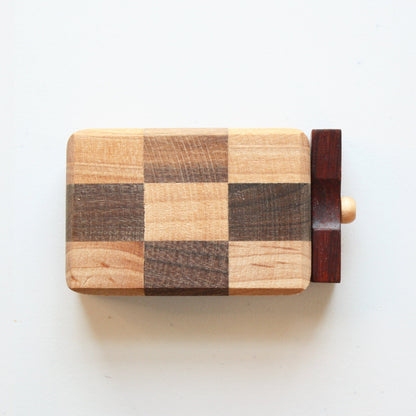 Wooden Toy Tic Tac Toe Set - Made in the USA