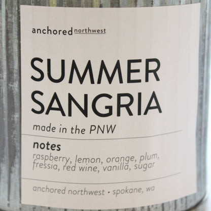 Wood Wick Soy Candle - Summer Sangria - Made in the USA