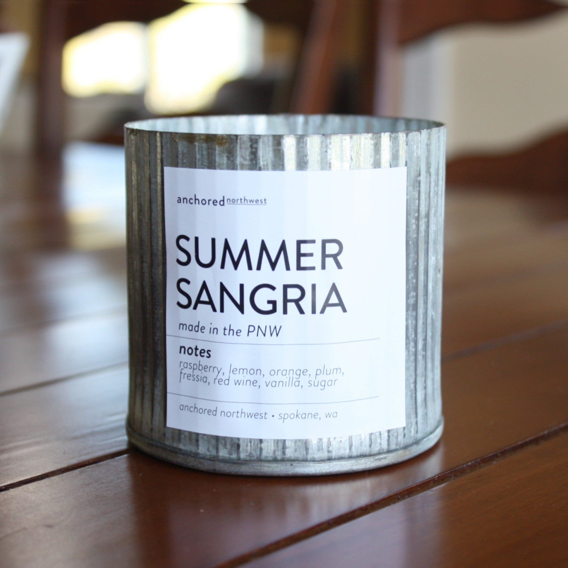 Wood Wick Soy Candle - Summer Sangria - Proudly Handmade in the