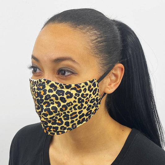 Cheetah Face Cover - Made in the USA