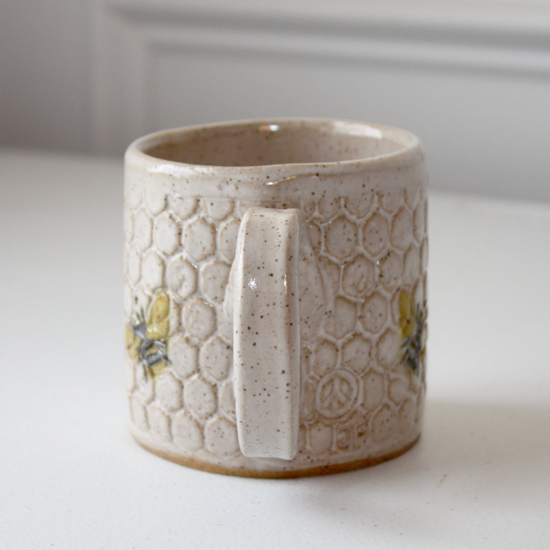 Bee Ceramic Mug - Made in the USA