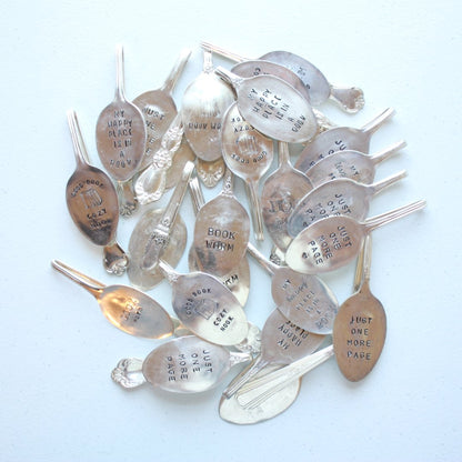 Vintage Spoons - Good Book Cozy Nook Bookmark - Made in the USA