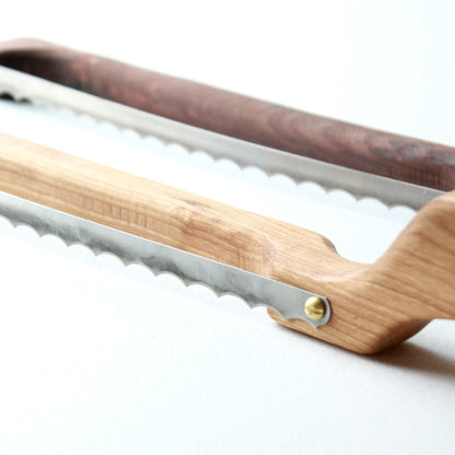 Artisan Fiddle Bow Bread Knife - Made in the USA