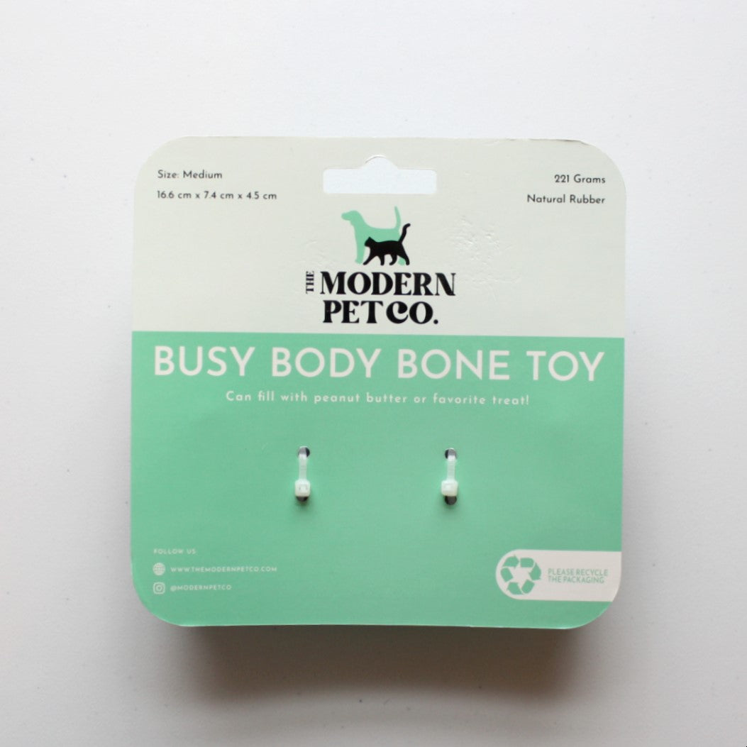 Busy Buddy Dog Bone Toy - Made in the USA
