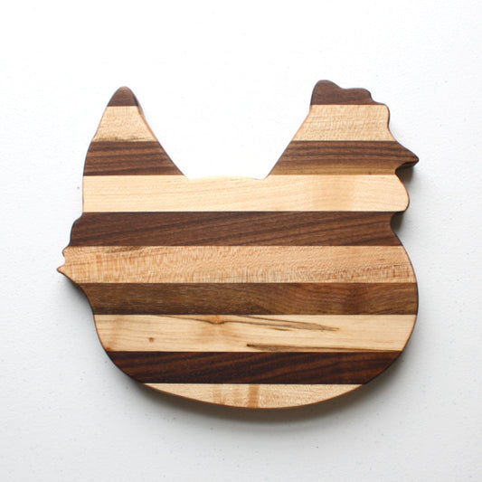 Chicken Cutting Board and Charcuterie Board - Made in the USA