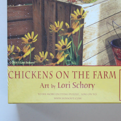 Chickens on the Farm Puzzle - Made in the USA