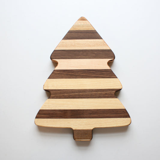 Christmas Tree Cutting Board and Charcuterie Board - Made in the USA