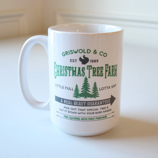 Christmas Vacation Tree Farm Mug - Made in the USA