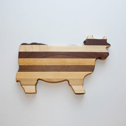 Cow Cutting Board and Charcuterie Board - Made in the USA