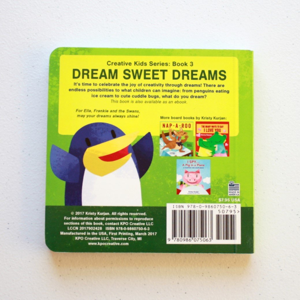 Adorable Kids Books by Kristy Kurjan - Made in the USA