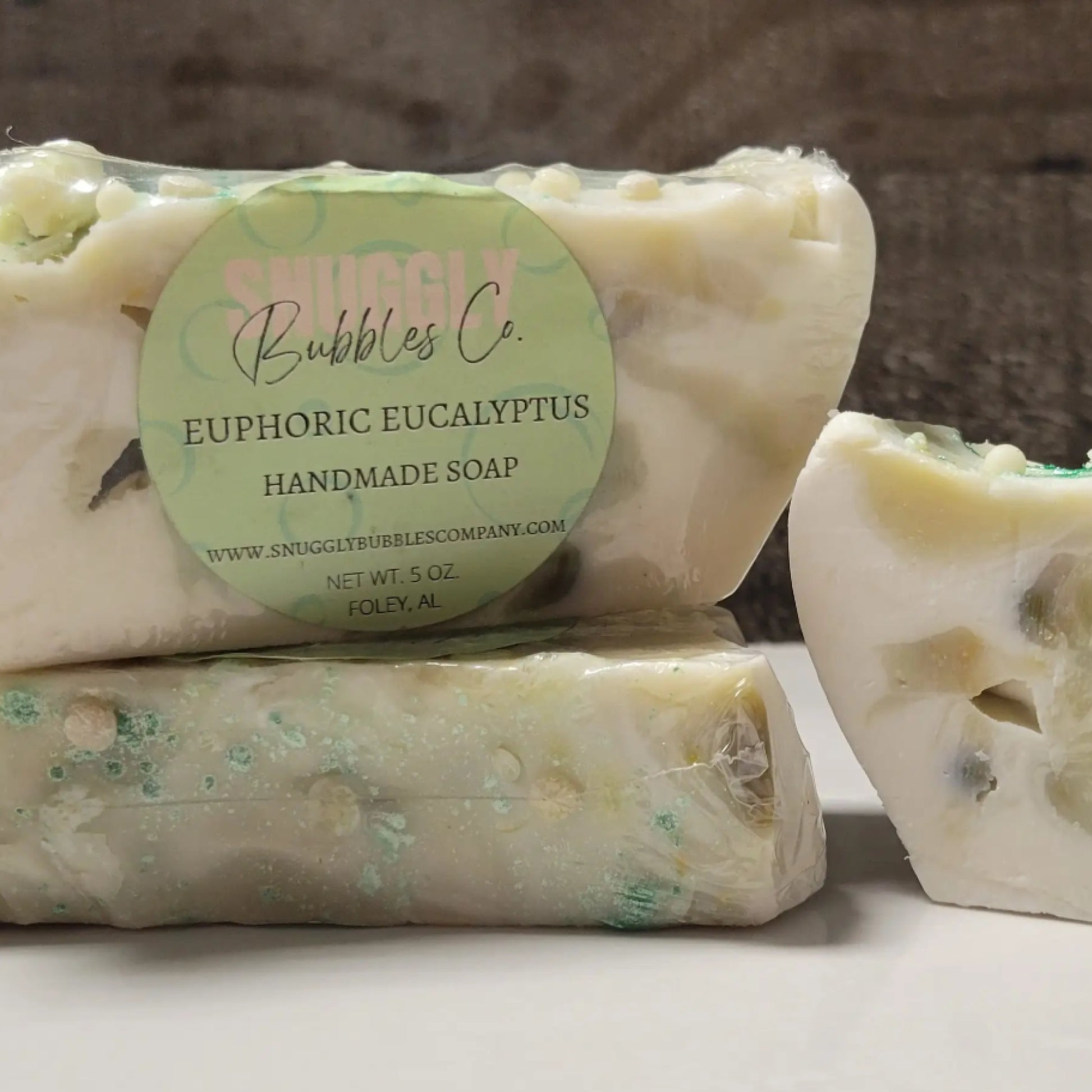 Euphoric Eucalyptus Bubbly Handmade Soap - Made in the USA