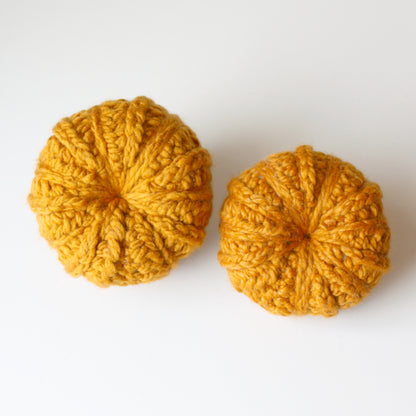 Farmhouse Décor - Crocheted Pumpkins - Made in the USA