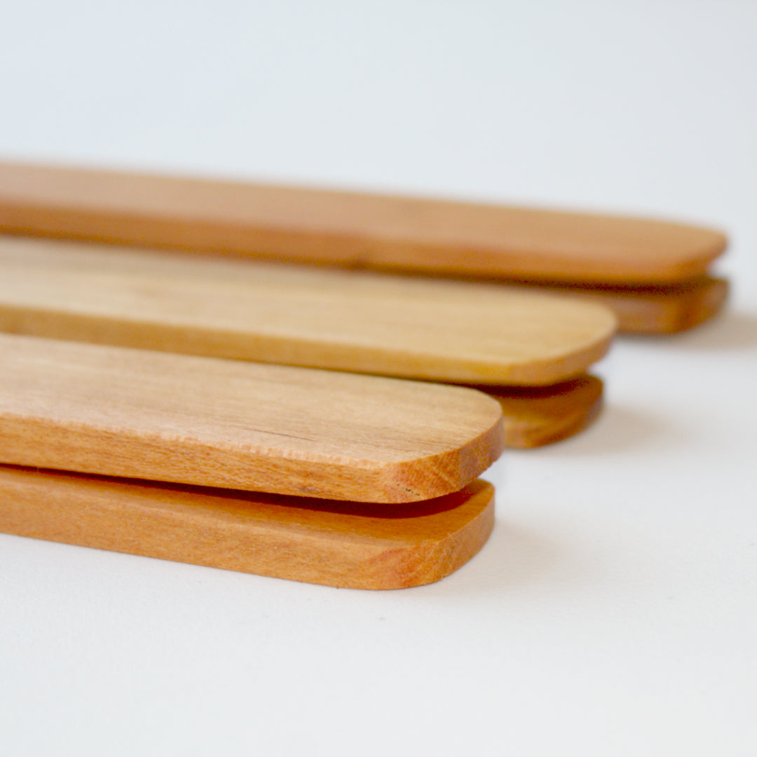 Handmade Wooden Flipping Tongs - Made in the USA