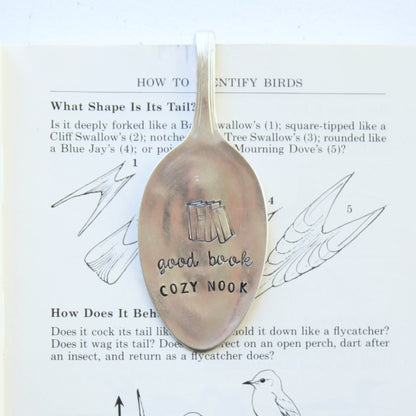 Vintage Spoons - Good Book Cozy Nook Bookmark - Made in the USA