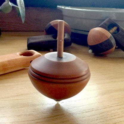 Handmade Spinning Top - Kids Toy - Made in the USA