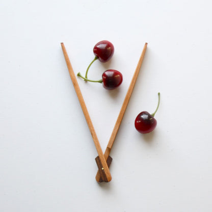 Handmade Wooden Charcuterie Tongs - Made in the USA