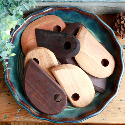 Handmade Wood Kitchen Scraper - Made in the USA