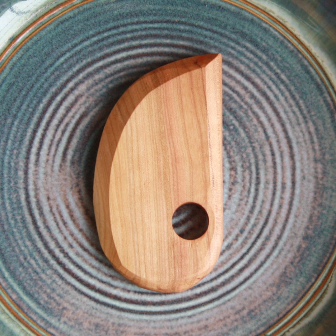 Handmade Wood Kitchen Scraper - Made in the USA