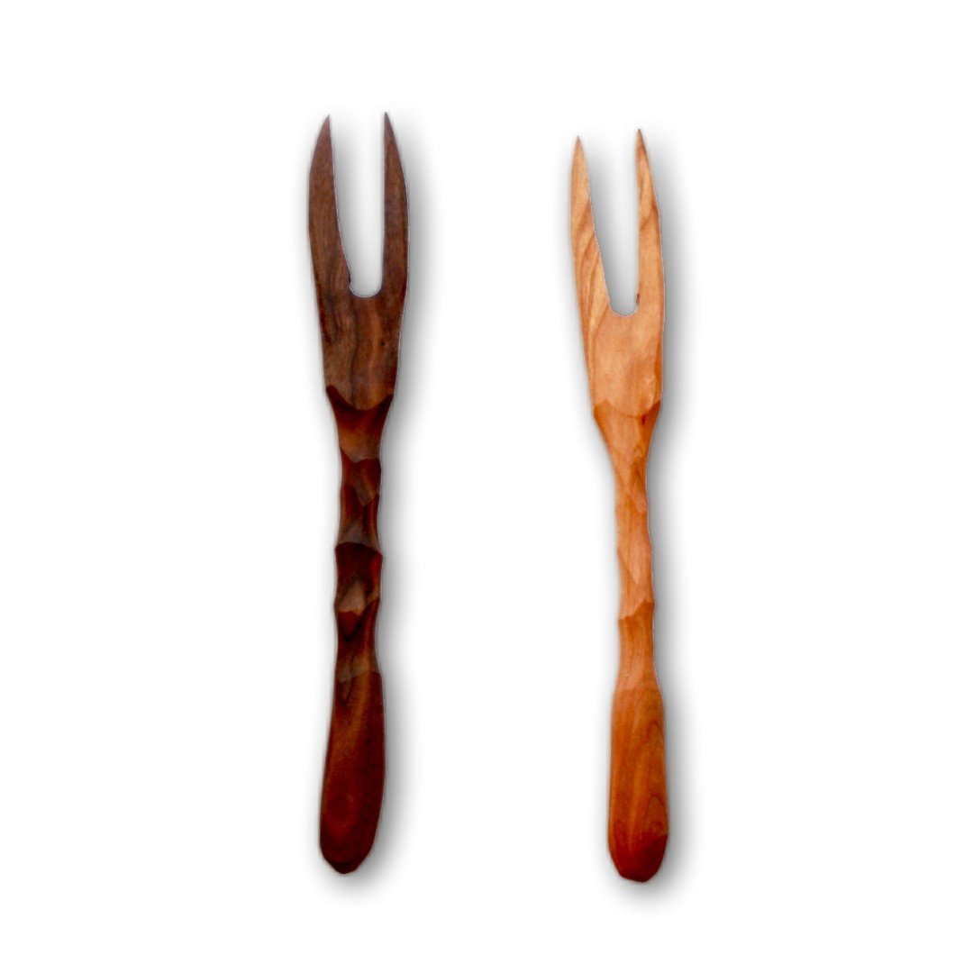 Handmade Wood Meat Fork - Made in the USA