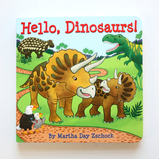 Hello Dinosaurs Kids Book - Made in the USA