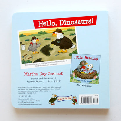 Hello Dinosaurs Kids Book - Made in the USA