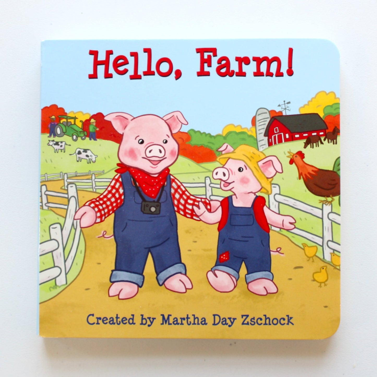 Hello Farm Kids Book - Made in the USA
