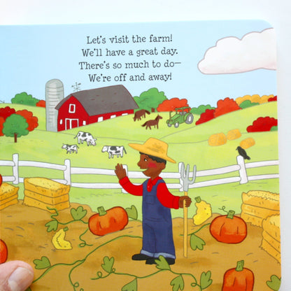 Hello Farm Kids Book - Made in the USA