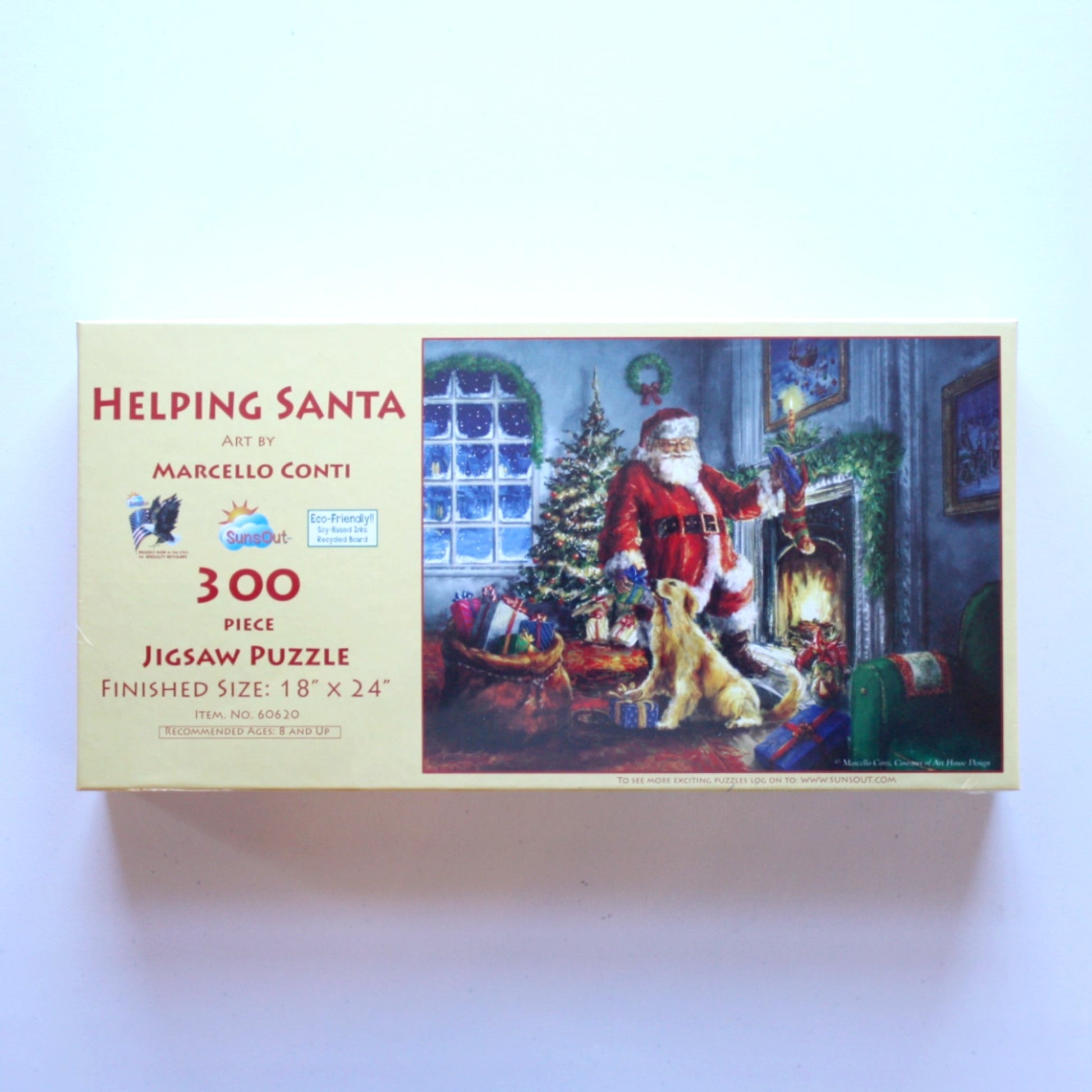 Helping Santa Puzzle - Made in the USA