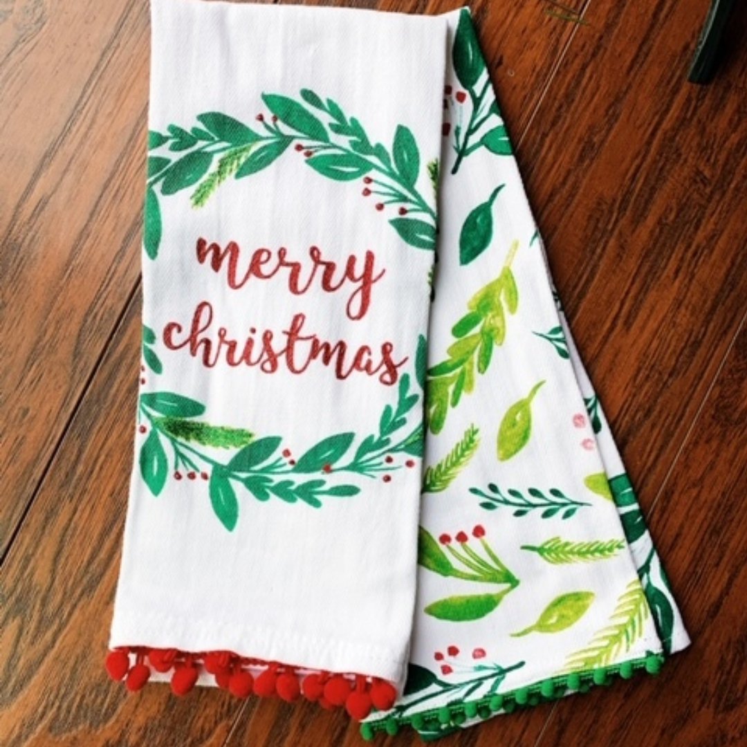 Holiday Guest Towel Sets - Made in the USA