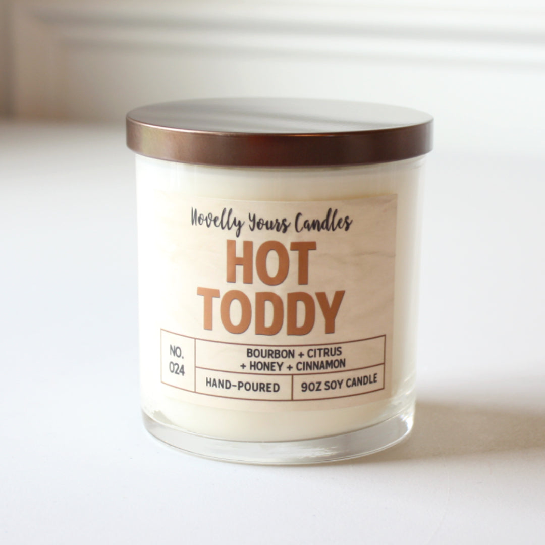 Novelly Yours - Hot Toddy Soy Candle - Made in the USA