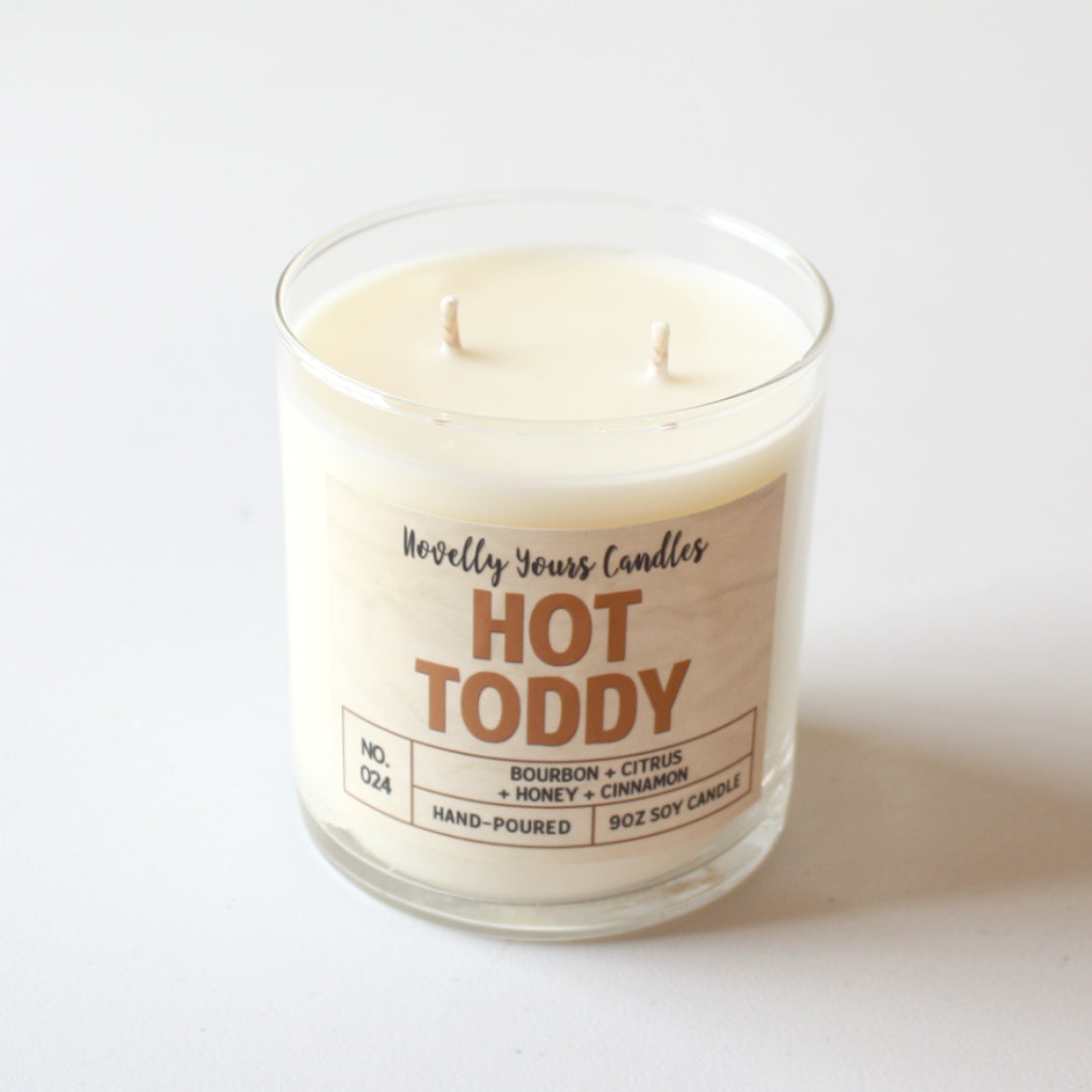 Novelly Yours - Hot Toddy Soy Candle - Made in the USA